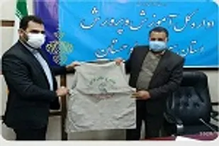 رونمایی از لباس(جلیقه) بسیج فرهنگیان در زاهدان