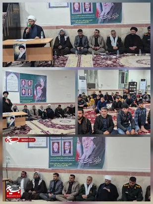 اهالی غیور مسیر الله اکبر دشت آزادگان در سوگ عزای رهبر امت نشستند