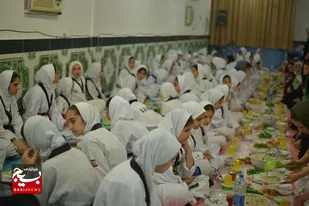 ضیافت افطاری دختران ورزشکار بهشهری