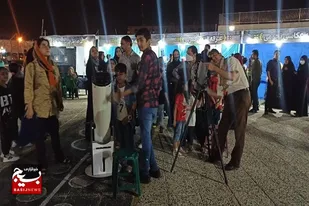 ویژه برنامه هفتهٔ جهانی نجوم در لارستان برگزار شد
