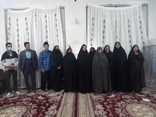 دیدار با خانواده شهید حسین بابایی به مناسبت ایام شهادت امام موسی کاظم (ع)