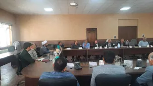 برگزاری جلسه کانون نخبگان استان و خیرین با موضوع دهه ولایت به میزبانی سپاه ناحیه کرمانشاه