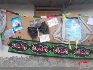 آماده سازی فضای پایگاه و مسجد الزهرا مومن آباد