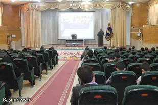 برگزاری مجمع جهادگران بسیجی سپاه ناحیه همدان