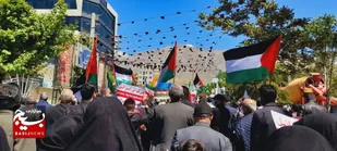 برگزاری راهپیمایی روز جهانی قدس در گرمدره کرج