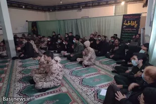 مراسم عزاداری سالروز شهادت حضرت فاطمه زهرا(س) در بهار