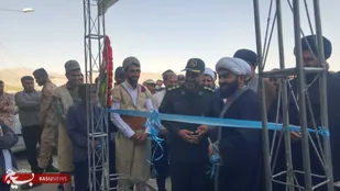 افتتاحیه جشنواره اسوه مقاومت بسیج عشایر در شهرستان مارگون