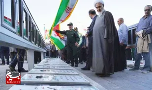 مسئولان از ۳۷ سنگ یادبود شهدای مفقودالاثر رونمایی کردند