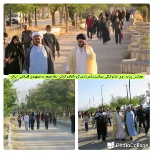 برگزاری همایش پیاده روی خانوادگی در بروجن
