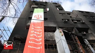 فضاسازی اماکن آسیب دیده از اغتشاش توسط دانشجویان بسیجی گیلان