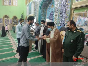 جهادگران گروه جهادی شهید خالدی دیر تجلیل شدند