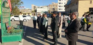 صبحگاه مشترک در پاکدشت