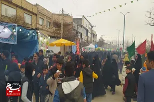 پیاده روی منتظران ظهور در فامنین