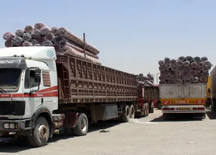 نرخ ورود کامیون به پایانه مرزی مهران تعیین شد