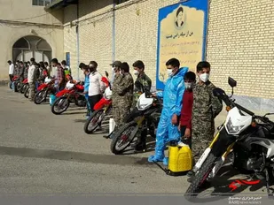 رزمایش پدافند زیستی در بروجرد برگزارشد+ تصاویر