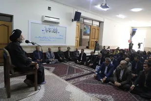 دیدار معلمان و کارکنان اداره آموزش و پرورش خراسان جنوبی با نماینده ولی فقیه در استان