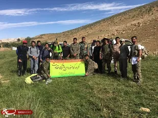 اجرای برنامه کوهپیمایی توسط رزمندگان گردان ۱۱۳ امام حسین علیه السلام