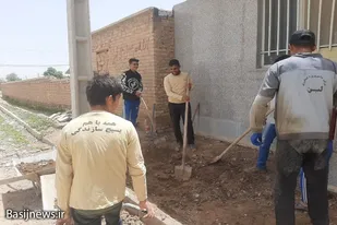 خدمت&zwnj;رسانی جهادگران پایگاه مالک اشتر در سرواک فامنین