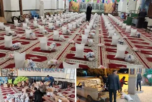 کمک مومنانه در دستگرد امامزاده