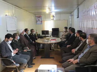 حضور شهردار واعضا شورای شهر شهرضا در جمع رزمندگان گردان ۱۱۲ امام حسین علیه السلام