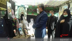 نمایشگاه ما ملت امام حسینیم در استان البرز آغاز به کار کرد