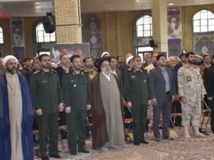 برگزاری مراسم بزرگداشت شهید سلیمانی در ایلام