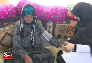 خدمات پزشکی عهد خدمت دانشجویان بسیجی به عشایر سهند