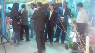 حضور دانش آموزان مرکز تحقیقات و آموزش کشاورزی استان سمنان در نمایشگاه های توانمندیهای دانش آموزان