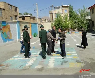 فرمانده ناحیه مقاومت بسیج فریدونشهر از فعالیت&zwnj;های طرح هجرت بازدید کرد