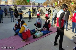 برگزاری مانور سراسری زلزله و ایمنی در مدارس نهاوند
