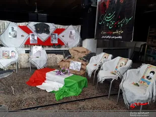 برگزاری یادواره شهدای دفاع مقدس در حوزه مهدیه ناحیه شهید محمد منتظر قائم/نمایشگاه دست اورد&zwnj;های خواهران بسیجی