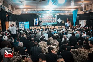 مراسم گرامیداشت اربعین شهدای اقتدار در برازجان برگزار شد