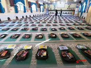 توزیع 500 بسته لوازم التحریر در چادگان