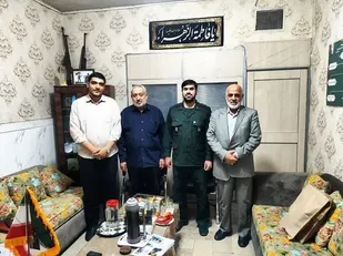 دیدار مدیران رسانه ری نیوز با معاون فرهنگی سپاه ناحیه ری