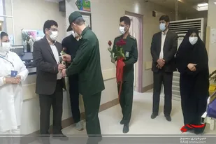 تجلیل از کادر درمان در زاهدان