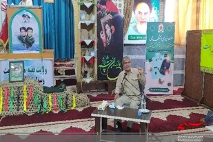 گرامیداشت یاد شهید نادر مهدوی در نماز جمعه خورموج