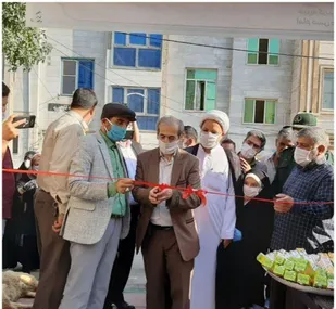 موسسه خيريه کريم اهل بيت (ع) در روستاي قمصر افتتاح شد