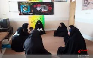 برگزاری نشست حلقه صالحین پایگاه مقاومت بسیج فاطمه الزهرا (س) قراب