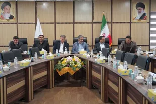 برگزاری جلسه با حضور مسئولین بسیج مهندسین صنعت ومعدن شهرستان البرز و شرکت شهر صنعتی با هدف بررسی 30 واحد تولیدی
