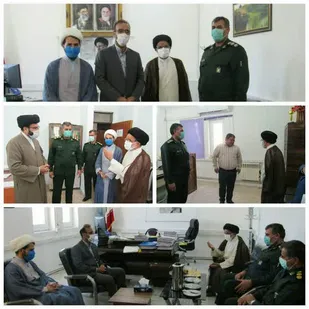 تجلیل از مسئولین دادگستری و دادستان در دهلران