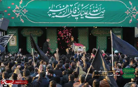 تجمع «فاطمیون سعادت آباد» در میدان شهید طهرانی مقدم تهران