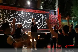 مراسم عزاداری دهه اول ماه محرم توسط هیئت فاطمیون نهاوند