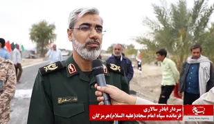 بهره برداری از راه روستایی لیمویی شهرستان رودان با اعتبار 55 میلیاردبه همت میزخدمت بسیج