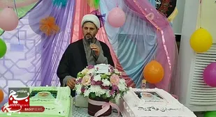 جشن تولدی با طعم دلتنگی، امید و اقتدار در جوار مزار شهدای اقتدار