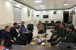 دیدار رئیس سازمان بسیج جامعه کشاورزی کشور با فرمانده سپاه فتح استان کهگیلویه و بویراحمد