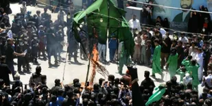 عزاداری عزاداران سیدالشهدا در روز عاشورا