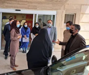 به مناسبت روز پزشک/ بازدید فرماندار پیشوا از شبکه بهداشت و درمانگاه شبانه روزی شهید مهتدی
