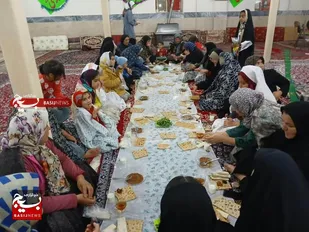 برگزاری ضیافت افطاری معنوی روستای رازان و کله جوب علیا آباد