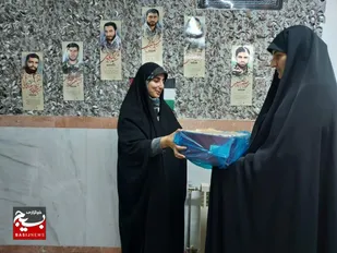 تقدیر از مدیر تربیت بدنی این حوزه مقاومتشهرستان چالوس