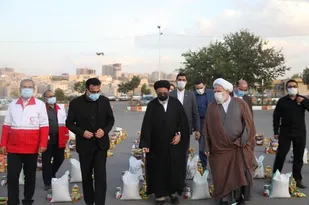 تجلیل امام جمعه تبریز از کمک های مومنانه هلال احمر
